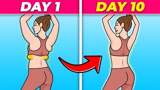 Melt BACK & ARM FAT in 10 DAYS | Armpit Fat