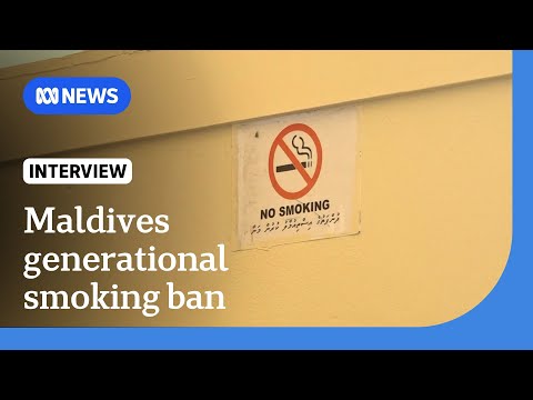 YouTube video thumbnail: Maldives Successfully Passes Generational ban on Tobacco Products