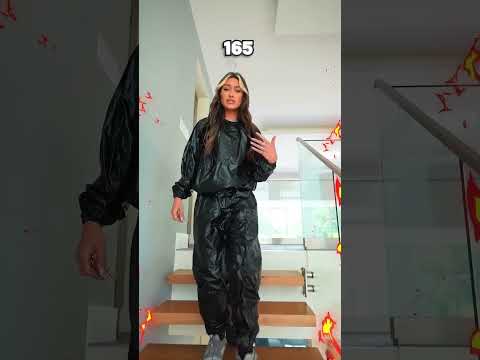 Usé un traje de sauna durante 24 horas