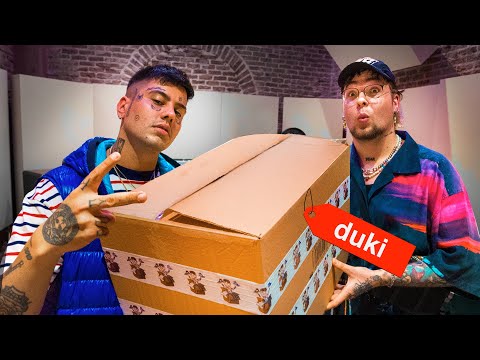 LE REGALO A DUKI UNA MYSTERY BOX DE ROPA Y ZAPATILLAS!! (Caja misteriosa)