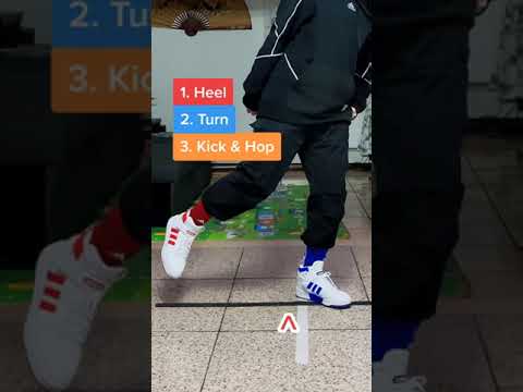 Run BTS Footwork Tutorial #shorts