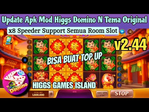 🔴Update‼️Apk Mod Higgs Domino N v2.44 Tema Original||HGI Fafafa