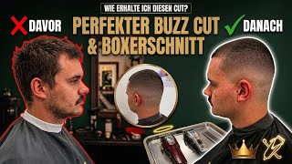 BOXERSCHNITT / BUZZ CUT / SKIN FADE ✂️ | Männerhaarschnitt Schritt für Schritt | Barber Tutorial