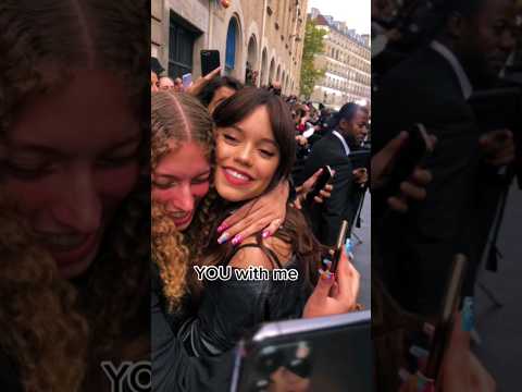 Jenna Ortega's Fan Love is so Sweet 😍 #wednesday