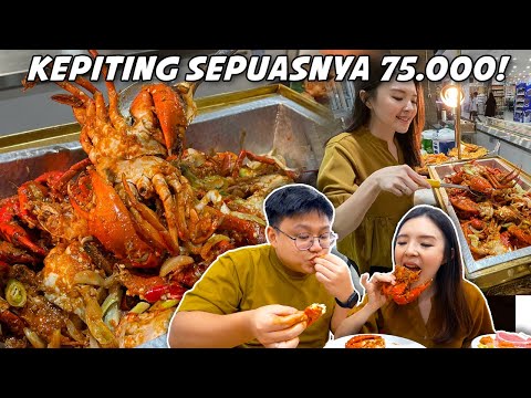 BAYAR 75.000 BOLEH MAKAN KEPITING+BAKARAN+REBUSAN SEPUASNYA !!!