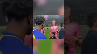 Speed conoció a jugadores del Inter Miami antes de su partido vs AlNassr 🤯 (via @IShowSpeed) #shorts