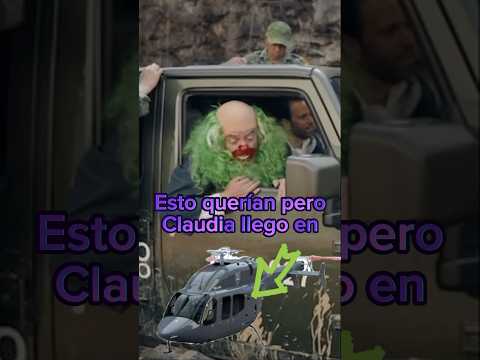 Querian que Claudia llegara en carretera
