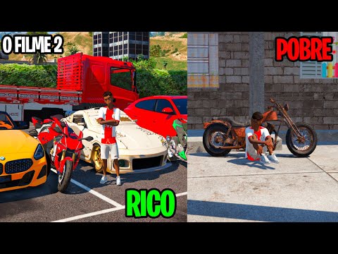 CRIANÇA RICA VS CRIANÇA POBRE NO GTA 5 O FILME PARTE 2