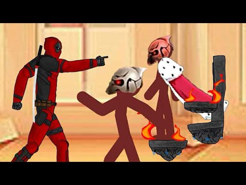 Stick War with Deadpool in Inamorta | Stick War Legacy Animation