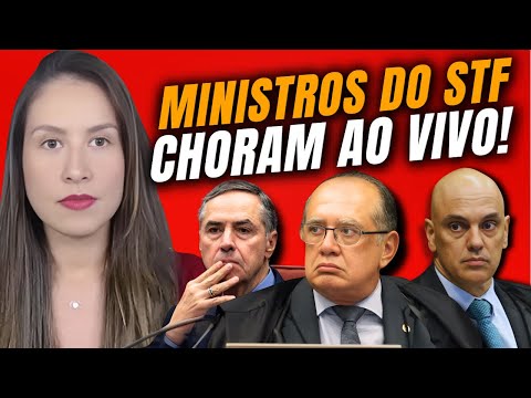 FOI POR ISSO! 🚨 JUÍZA LUDMILA REVELA PORQUE BARROSO E GILMAR CHORARAM AO VIVO NO STF