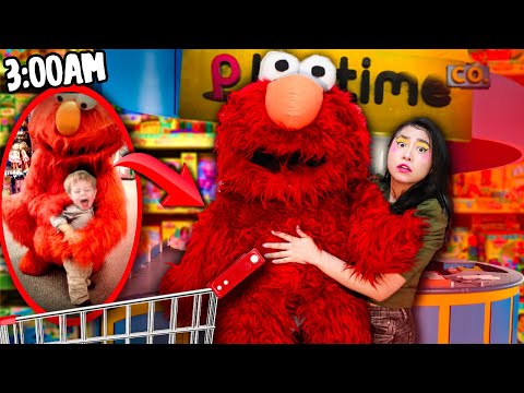 🛒convierto MI CASA en la JUGUETERÍA de ELMO.EXE Poppy Playtime 👹 huggy wuggy DESBLOQUEAMOS maldito