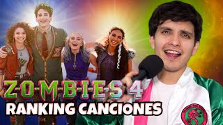 ZOMBIES 4 🧟 Ranking Canciones 🧛🏻‍♀️ DE PEOR A MEJOR | Peter Rodríguez