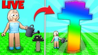 Playing Roblox Grow a Garden With Viewers LIVE 🔴