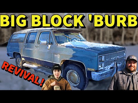 Reviving BIG BLOCK Suburban After Sitting 15 Years!