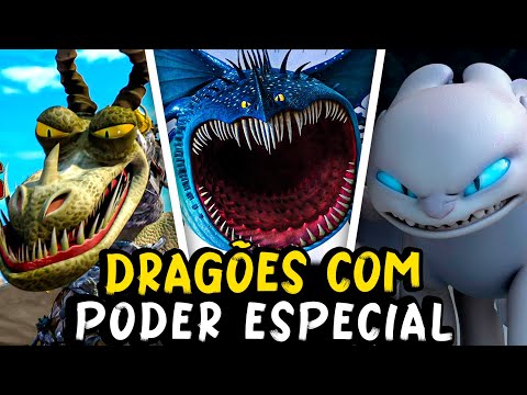 TOP 8 DRAGÕES COM PODERES ESPECIAIS EM COMO TREINAR O SEU DRAGÃO