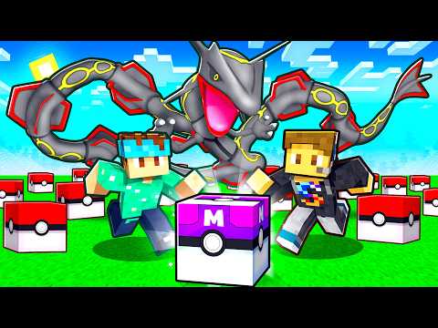 CAPTURE The POKEMON LUCKY BLOCK In Minecraft PIXELMON!