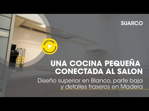 🔥Cocina Pequeña de 6m² con ALMACENAJE MÁXIMO | Diseño Funcional y Moderno 🏡