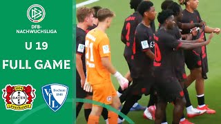 Bayer 04 Leverkusen U 19 vs. VfL Bochum U 19 | Full Game | U 19-DFB-Youth-League