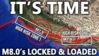 California's BIG ONE ⚠️ Key Zones of Maximum M7.5+ Earthquake Potential