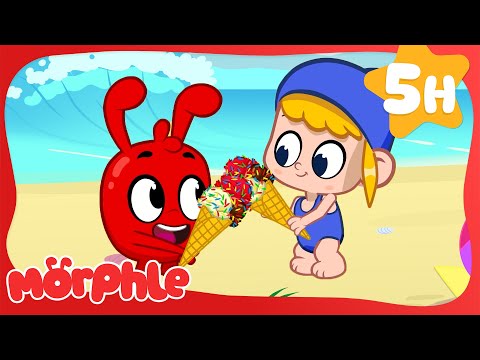 Playing With Aqually | Morphle's Family | My Magic Pet Morphle | Kids Cartoons