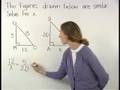 Exploring Ratios in Similar Triangles