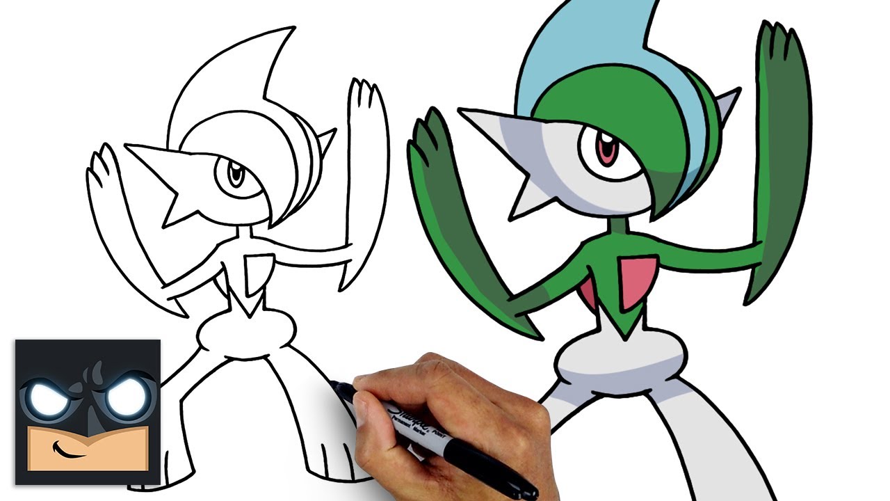 How To Draw Gallade - Pokemon