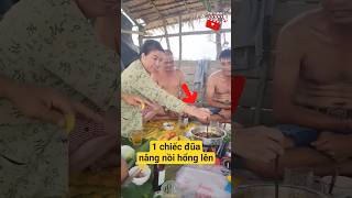 Thách đố dùng 1 chiếc đũa nâng nồi lẩu #shorts