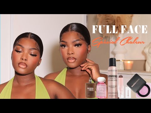 FULL FACE SOUS 30 Degré ☀️ Makeup adapté à tout types de peaux !