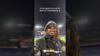 Lil Jon 🐦‍⬛ (via ravens/TT)