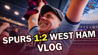 RELACJA Z TRYBUN - WEST HAM WYGRYWA NA TOTTENHAM HOTSPUR STADIUM | WYJAZDOWY VLOG Z LONDYNU