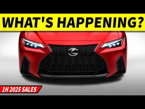 Toyota 1H 2025 results - Trucks on DISCOUNT, Lexus sedans dying.