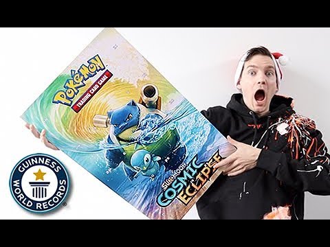 Pokemon Sent Me *THE WORLD’S BIGGEST BOOSTER PACK*