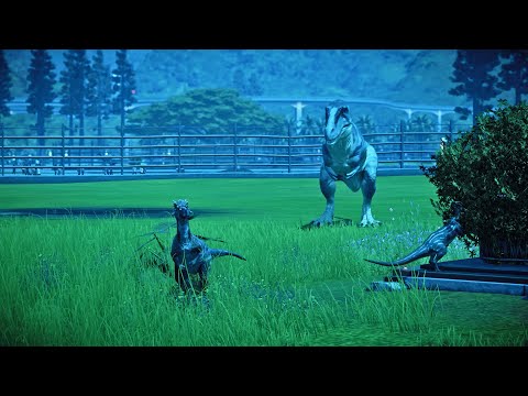 Acrocanthosaurus in Jurassic World Nights! The park is very dangerous right now!!