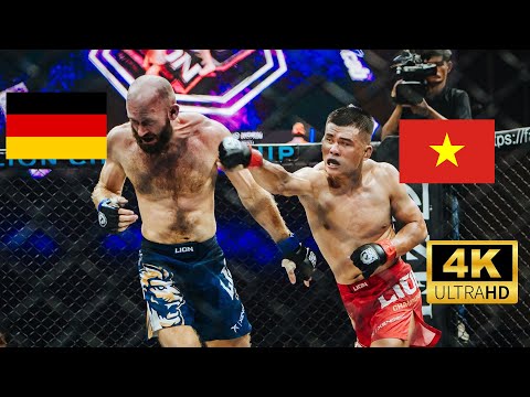 Học trò của Johnny Trí Nguyễn khiến chiến thần người Đức phải chạy hết tốc lực trước cú đòn búa tạ