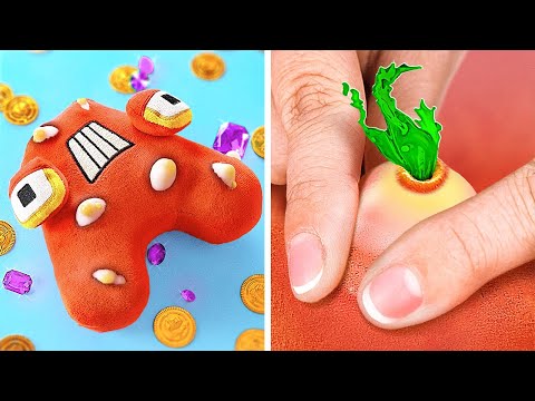 Rich VS Poor Pooping Fidgets 🤑 *How To Make DIY Gadgets For Free*