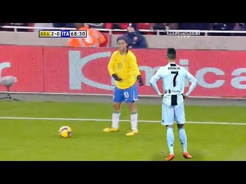 7 Players Destroyed By Ronaldinho Gaúcho