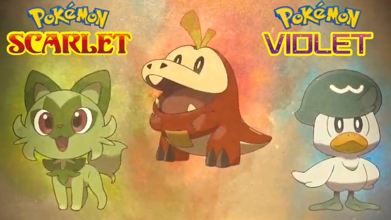 Pokémon Scarlet trailer thumbnail