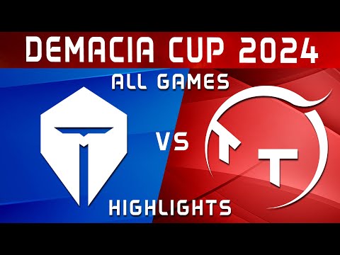 TES vs TT ALL GAMES Highlights | Demacia Cup 2024 | Top Esports vs TT Gaming by Onivia