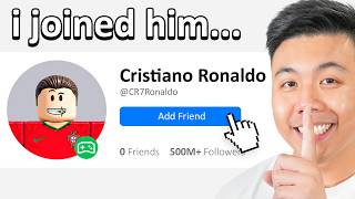 I Found CELEBRITIES who SECRETLY Play Roblox..