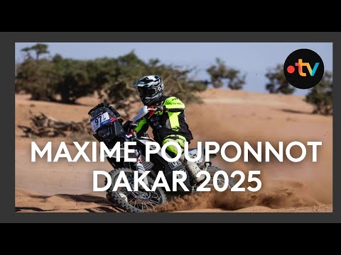 Dakar moto 2025 : préparation de Maxime Pouponnot