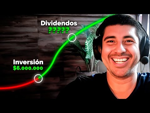 🤑Una persona invierte $ 6.000.000 de pesos ¿Cuántos dividendos recibe?