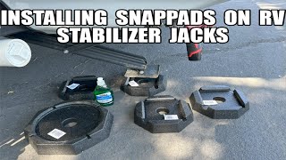 Installing RV Stabilizer & Jack SnapPad's - Just How Easy is It? (Step by Step)