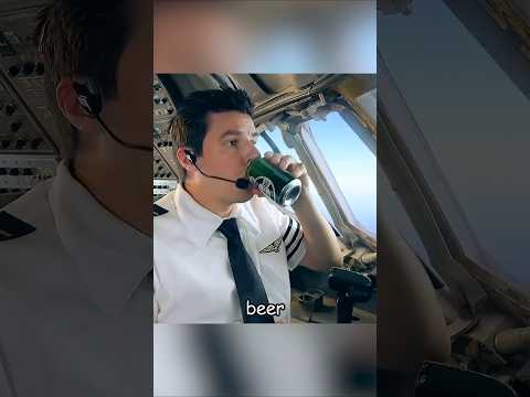This captain actually drank beer and flew the plane. #movie