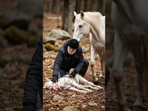 Park Ranger’s Daring Mission Saves Baby Foal From Death Trap! #youtubeshorts #viralvideo #trending