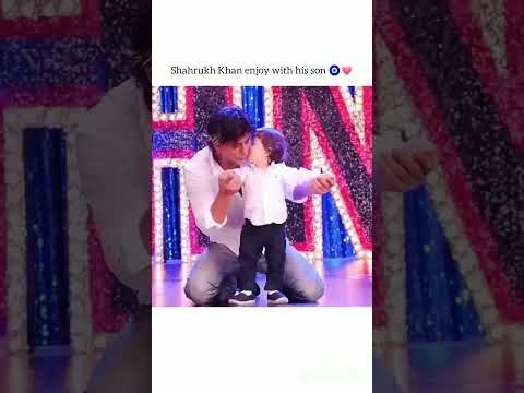 enjoy with his son #shahrukh #abramkhan #trending #viralshorts #reels #shorts #shortfeed #bollywood