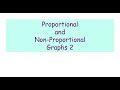 Proportional vs Non-Proportional Graphs Explained