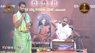 #pravachana Mahabharata Udyoga Parva - Day 17 | Vid. Prathosacharya  | 9th Chaturmasya Mahotsava