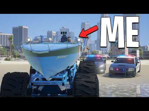 I Robbed Every Bank Using a Boat Car in GTA 5 RP