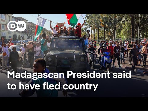 YouTube video thumbnail: Madagascar's Military Says It Now Controls Country After President's Impeachment 