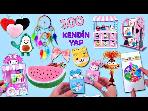 100 KENDİN YAP - KENDİN YAP PROJELER VE HAYAT KOLAYLAŞTIRAN İPUÇLARI